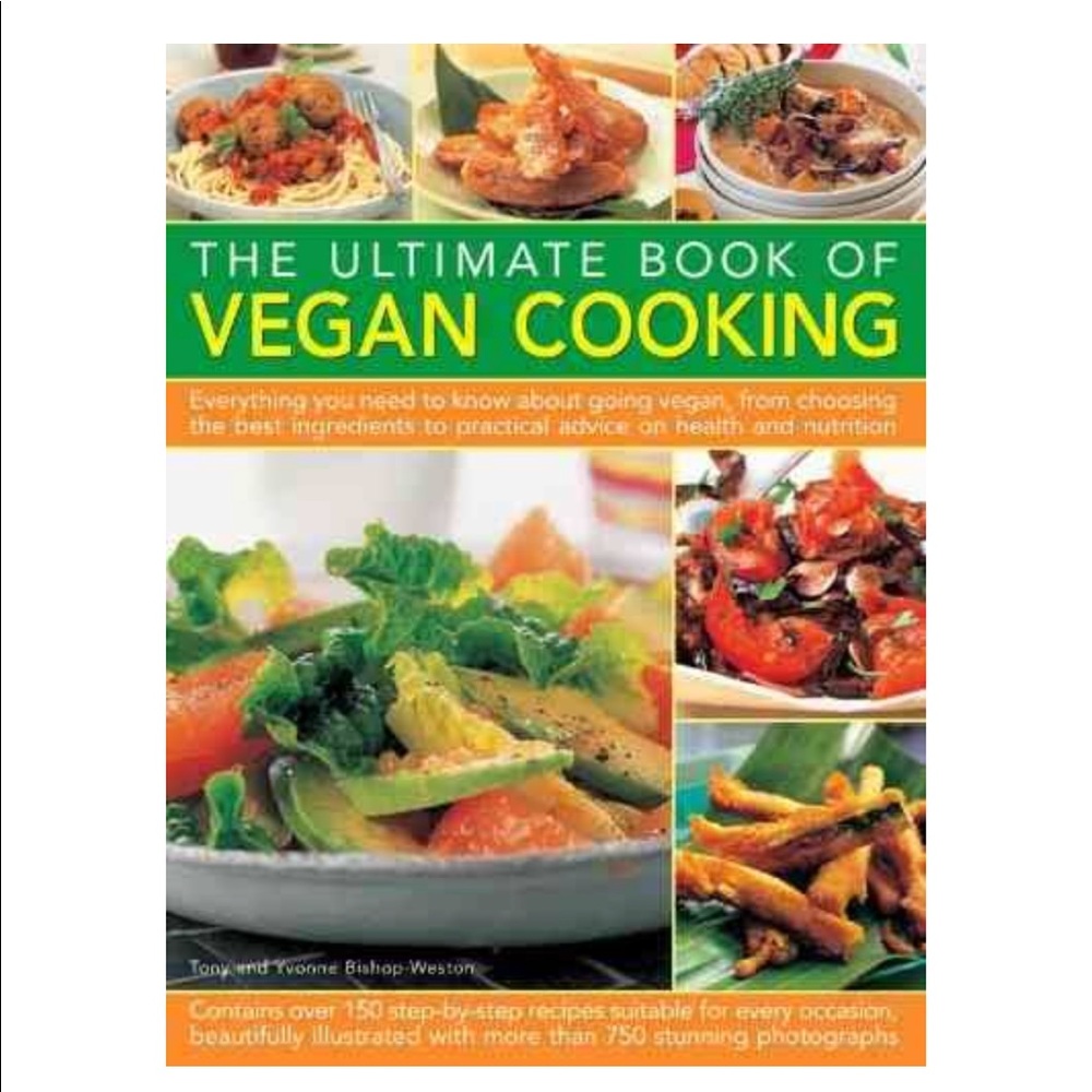 The Ultimate Book of Vegan Cooking Cookbook